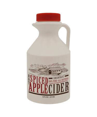 Mountain Cider Spiced Apple Cider Concentrate | Gluten Free, No Preservatives, No Added Sugar | 16 fl. oz (16 servings)