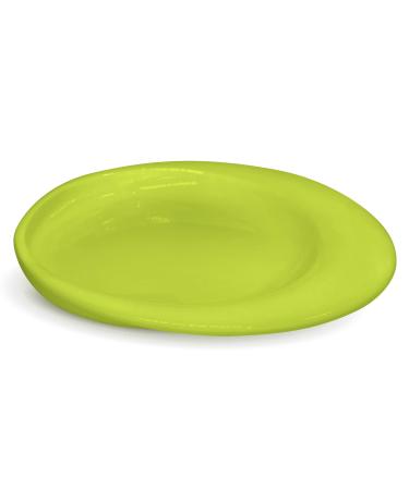 Dignity by Wade Scoop Plate - Green Pack of 1 Green