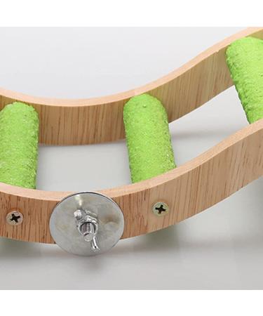 Wooden Bird Ladder Toy for Parakeets, Conures, Macaws & Lovebirds - Interactive Pet Climbing Accessories - Buy Online on GoSupps.com