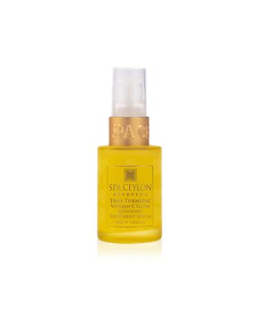 SPA CEYLON True Turmeric Vitamin C Glow Renewing Treatment Serum | Overnight Repair Treatment | Organic | Acne Treatment | Best for Normal to Dull Pigmented Skin