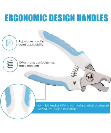 Pubiao Professional Nail Clippers for Large and Medium Breed Dogs with Quick Sensor and Safety Lock - Buy Online on GoSupps.com