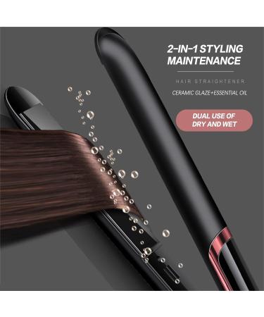 2in1 Ceramic Automatic Hair Straightener - Fast Heating Dual-Purpose Anion Hair Tool (Black US Size) - Shop Now - Buy Online on GoSupps.com
