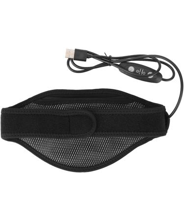 Heated Neck Massager - 5 Speed Vibration Washable & USB Heated Wrap for Home & Office Use | Best Relief & Comfort - Buy Online on GoSupps.com