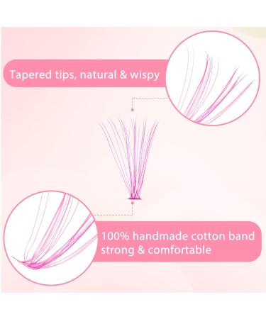 Colored Lash Extensions - 120 Pcs Wispy DIY Rainbow Eyelashes Kit | 14/16mm Mixed Colorful Lashes for Beginners - Buy Online on GoSupps.com