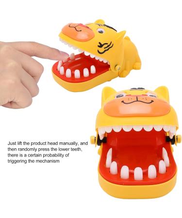 Biitfuu Push The Teeth Teething Toy - Portable Funny Finger Biting Game in Yellow | Cute Cartoon Teether for Babies | International Shipping Available - Buy Online on GoSupps.com
