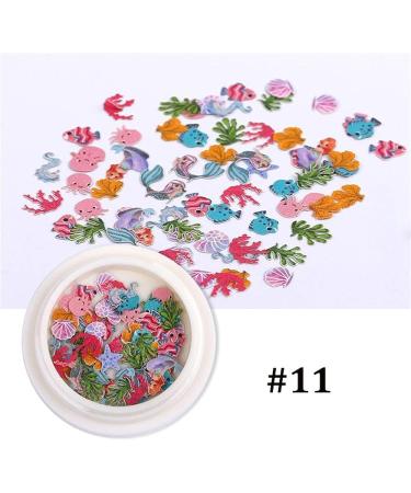 8 Boxes DIY Manicure Wood Pulp Flakes Romantic Rose Glitter Flakes Holographic Nail Art Sequins Nail Paillettes Ultrathin - Buy Online on GoSupps.com