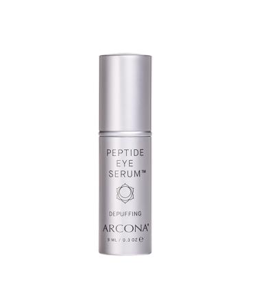 ARCONA Peptide Eye Serum - Coffee Extract Reduces Puffiness  Aloe + Lavender Soothe  Peptides Reduce Fine Lines + Wrinkles .3 oz. Made In The USA