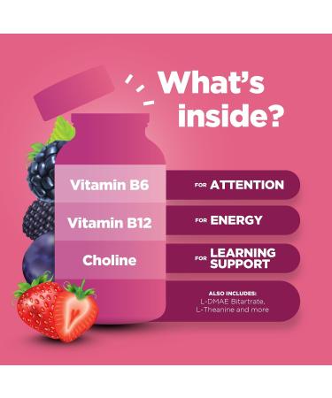 Phytoral Vegan Kids Focus Gummies - Potent Chewable Brain Support for Children - Enhances Concentration & Memory - Calming Supplements & Focus Gummies for Kids - Non-GMO & Gluten-Free - 60 Count 60 Count (Pack of 1) - Buy Online on GoSupps.com