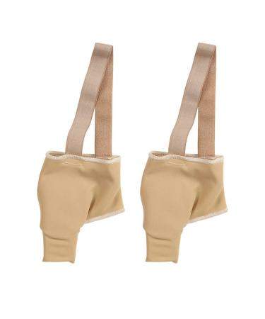 Bunion Corrector for Women and Men Big Toe Separator Pains Orthopedic Bunion Splint for Big Toe Pains and Toe Straightening Pedicure Electric Large Khaki