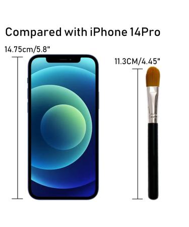Max Coverage Women Makeup Concealer Brush - 11.3CM/4.45 | High-Quality Concealer Applicator for Flawless Skin - Buy Online on GoSupps.com