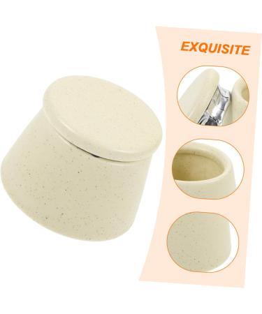 FRCOLOR Japanese Manicure Brush Cup Manicure Nail Dish Nail Dappen Cup Nail Dish Cup Nail Cup Acrylic Nail Dappen Dish Dappen Dish with Lid Acrylic Nail Tools Container With Cover Ceramics - Buy Online on GoSupps.com