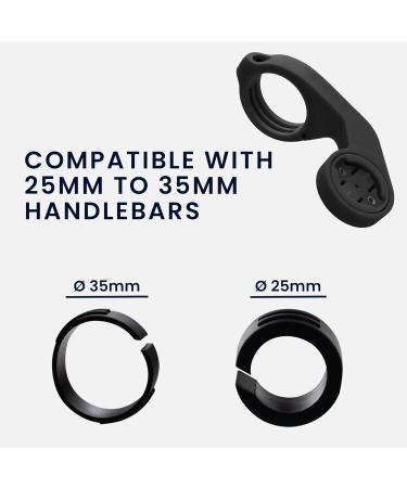 kwmobile Bike Mount for Garmin Edge - Durable Black GPS Bike Mount - International Shipping Available - Buy Online on GoSupps.com