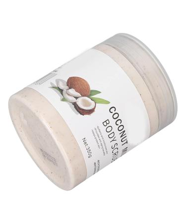 Exfoliating Body Scrub Cream - Coconut Moisturizing Skin Care | 350g Hydrating & Refreshing Scrub for Deep Cleansing - Buy Online on GoSupps.com