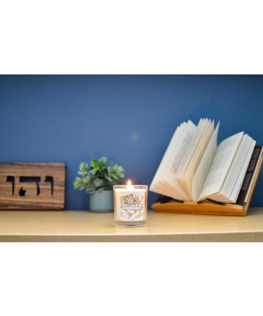 Kabbalah Centre Soy Scented Candle - Rose | Premium Aromatherapy Gift for Relaxation and Meditation - Buy Online on GoSupps.com