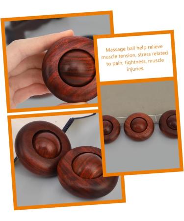 Collbath Rings: Wooden Massage Balls & Shoe Dividers for Boho Exercise | Mahogany Gymnasium & Baoding Balls - Buy Online on GoSupps.com