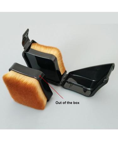 Foundation Makeup Brush Foundation Face Blush Rhombic Liquid Powder Brush Flat Top Blending Brush Cosmetics Applicator Makeup Foundation Brush - Buy Online on GoSupps.com