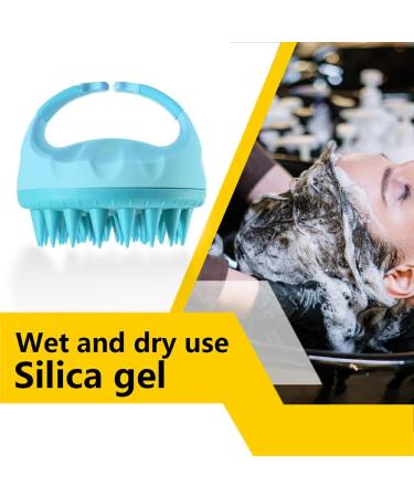 Buy Dijiusidy Scalp Massager & Head Scrubber - Relaxation & Dandruff Removal Tool | Blue Bathroom Accessory - Buy Online on GoSupps.com