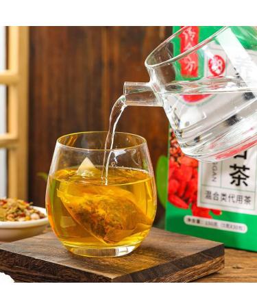 Daily Liver Nourishing Tea 18 Different Nature Herbs - 18 Flavors Liver Care Tea 30Bags/1Box (3pcs B) 3pcs B - Buy Online on GoSupps.com