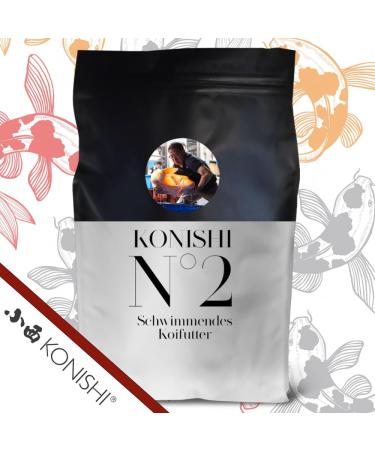 KONISHI No. 2 Swim Koi Food Premium Fish Food (5 kg) for Healthy Vibrant Koi | International Shipping - Buy Online on GoSupps.com