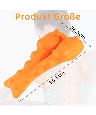 Relieflylab Trapezius Stretcher & Trigger Point Massager - Ultimate Neck & Shoulder Tension Relief Tool for Pain Relief Worldwide - Buy Online on GoSupps.com