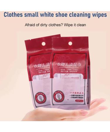 GXHNB Clothes Stain Removal Wipes Clothing Stain Removal Wipes Clothes Oil Stain Remover Stain Remover Wet Wipes (5PSC) - Buy Online on GoSupps.com