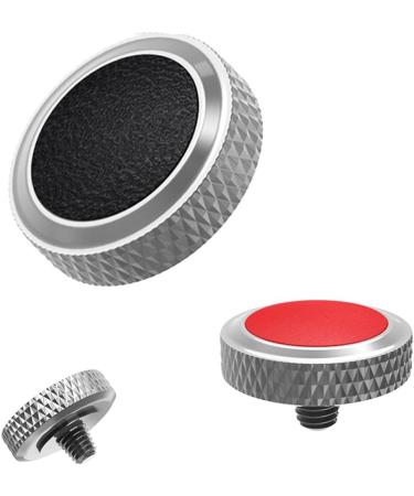 JJC Soft Release Shutter Button for Fujifilm X-T5 X-T4 X-T3, Sony RX1R II, Nikon Df - 2 Types (Silver/Red&Black) | Compatible with Leica M10, M9, X100V, X-E3 | Precision Camera Accessories - Buy Online on GoSupps.com