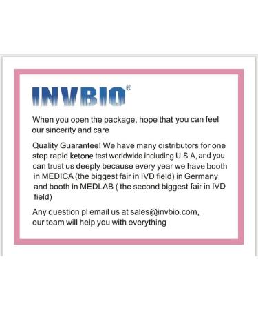 INVBIO Urine Strips 11 Parameters for Ketosis Testing - 100ct | Home Health Test Strips for Urinalysis - Accuracy and Precision - Buy Online on GoSupps.com
