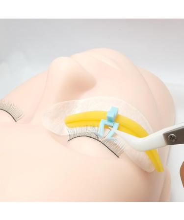 Eyelash Separator Set Sturdy Silicone Pads Reusable Eyelash Separator Tool Easy Grafting and Separating Denser Lashes for Home and Salon Use Yellow - Buy Online on GoSupps.com