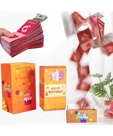 N/A Happy Birthday Surprising Boxes Creative Cards Explosion Gift Box for Relatives Loved Ones Gift 20pcs Bounce Boxes Gift Boxes Gift Bags Yellow HAPPY BIRTHDY - Buy Online on GoSupps.com