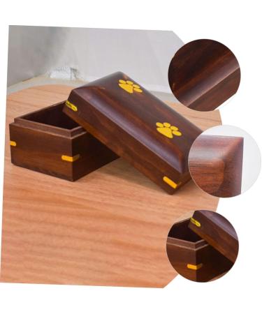 FRCOLOR Pet Urn Cats Urns Wear Resistant Dog Urn Small Cremation Decorative Urns Ornament Container Small Dog Ashes Urn Compact Cat Ashes Urn Cat Urns Glow in The Dark Puppy Wood Ceramics - Buy Online on GoSupps.com