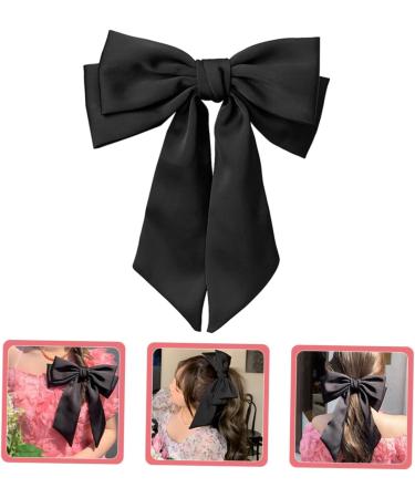 FRCOLOR Bow Hairpin Ribbon Hair Clip Barrettes for Women Ponytail Clip Women Hair Bows Hair Clips Barrettes Hair Ribbon Barrettes for Hair Large Hair Bows for Women Big Hair Bows - Buy Online on GoSupps.com