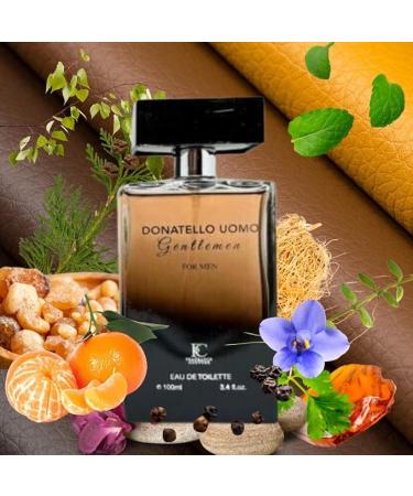 Donatello UOMO Gentleman For Men Amber Woody fragrance for Men. Eau de Toilette Cologne 3.4 Oz EDT Spray - Buy Online on GoSupps.com