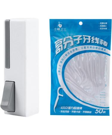 Floss-Pick Floss Box - Automatic Large Capacity Dustproof & Waterproof Storage for Effortless Dental Care - Buy Online on GoSupps.com