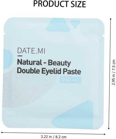 Ipetboom Double Eyelid Tape 3 Sets Double Eyelid Sticker Eyelid Shadow Sticker Invisible Eye Sticker Beautiful Eyes Eye Patch - Buy Online on GoSupps.com