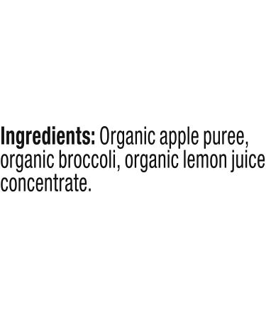 Plum Organics Stage 2 Organic Baby Food Apple & Broccoli 4oz Pouch (Pack of 6) - Healthy Baby Food Puree - Buy Online on GoSupps.com