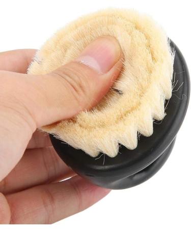 Beard Brush for Men Soft Portable Beard Shaving Brush Neck Face Hair Dust Remover Cleaning Brush Home Barber Salon Shaven Tool(Black) - Buy Online on GoSupps.com