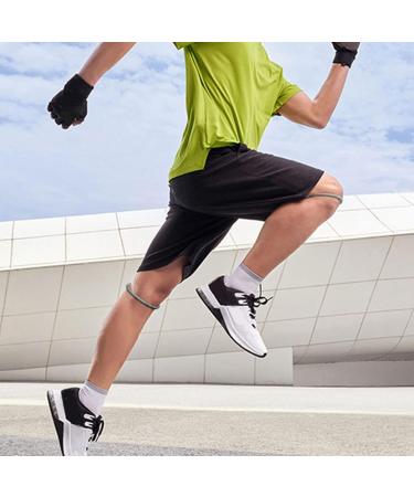 Breathable Silicone Knee Strap - Adjustable Knee Support Brace for Basketball Athletes (Gray) | International Shipping Available - Buy Online on GoSupps.com