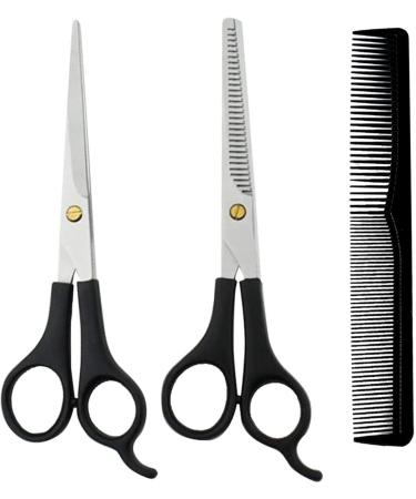 Dog Grooming Shears Kit Pets Grooming Scissors Set with Bonous Comb Made of Japanese Stainless Steel Lightweight Fashionable and Durable for Groomers - Buy Online on GoSupps.com