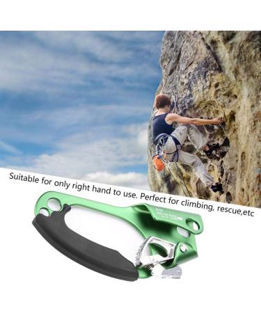 Alomejor Climbing Ascender & Descender - Right Hand Lift Clamp for 8mm-13mm Rope - Green Accessory for Enhanced Safety & Performance - Buy Online on GoSupps.com