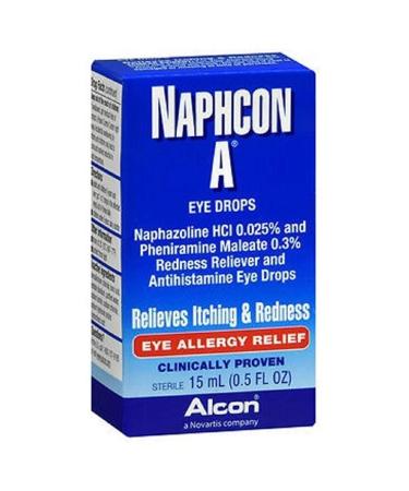 NAPHCON A Eye Drops, 15 ml (Pack of 3)