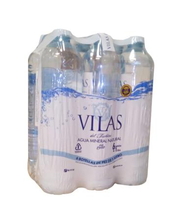 Vilas del Turbón Mineral water Pack of 6 bottles 1 L