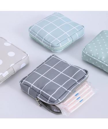 4 Pcs Sanitary Napkin Storage Bags | Menstrual Pad Cases | Nursing Pad Pouches - Mini Cosmetic & Coin Purses - Buy Online on GoSupps.com