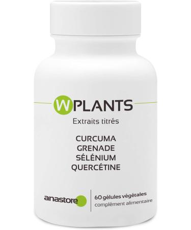 WPLANTS * 317.5 mg / 60 capsules * Joints (inflammation) Cardiovascular Brain Digestion (gastrointestinal disorders) * Satisfaction Guarantee or Returns * Made in France - Buy Online on GoSupps.com