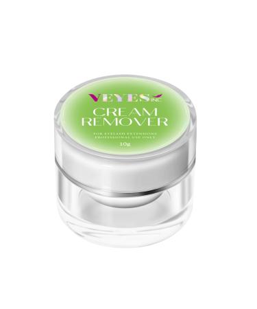 VEYES INC Cream Lash Remover for Lash Extensions 10g Low Irritation Eyelash Glue Remover Lash Tech Supplies for Professional or Salon Use Aloe