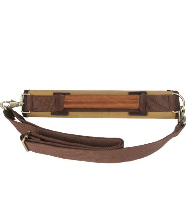 TOURBON Canvas Mini Golf Carry Sunday Bag - Lightweight Training Case (Khaki) - Buy Online on GoSupps.com