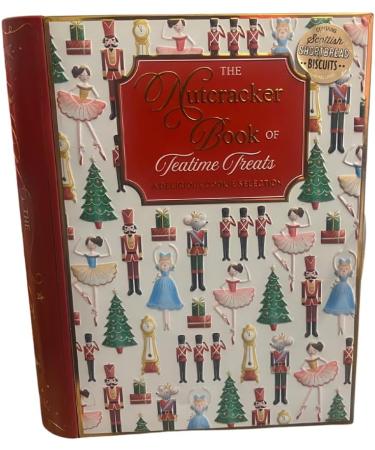 Christmas Book Shortbread Tin Gift - Festive Teatime Book Of Treats With Assorted Shortbread Biscuits - Great For Kids & Adults Stocking Fillers Secret Santa Gifts - Buy Online on GoSupps.com