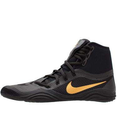 Nike Hypersweep Mens Wrestling Shoes 717175-001 Size 6 Black/Metallic Gold 6 Metallic