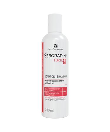 SEBORADIN FORTE Hair Shampoo for Hair Loss Hair Thinning Premium 200 ml Vitamins and Natural Extracts for Thickening and Growth Natur Technology Hair & Scalp Treatment Hair Care Hair Products 200 ml (Pack of 1) - Buy Online on GoSupps.com