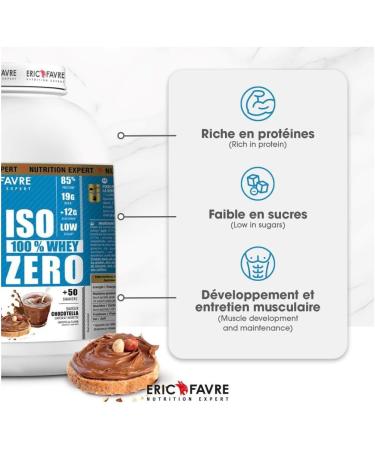 Eric Favre Iso Zero Vanilla 500 g Vanille 500g - Buy Online on GoSupps.com