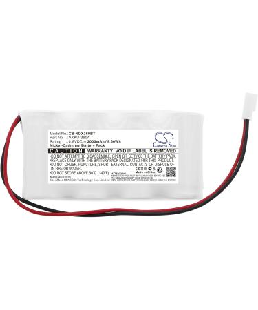 Battery Replacement for Indexa OS360A 9000ASD 32094 OS365A - High-Quality AKKU-360A for International Shipping - Buy Online on GoSupps.com